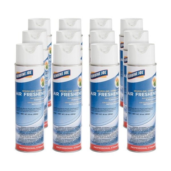 Genuine Joe SPRAY, FRESH, AIR, SCNT, CITRUS, 12PK GJO10356CT - main